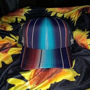 Crazy train ponytail hat